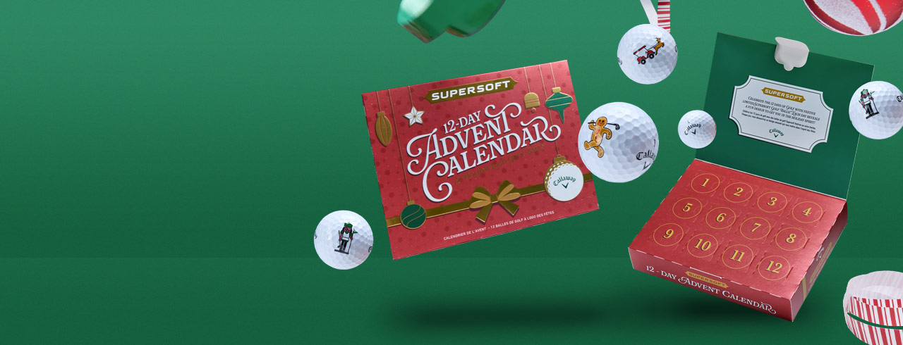 Adventskalender Golfbälle