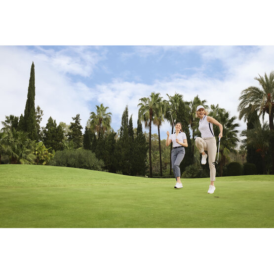 Valiente Kontrast ohne Arm Polo weiß