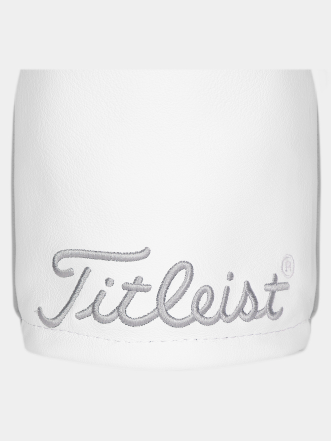 Titleist Frost Out Leder Driver Headcover weiß