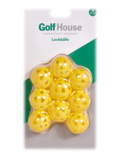 Golf House Lochbälle gelb