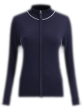 Chervo NAVICELLA Windstopp Strick Jacke navy