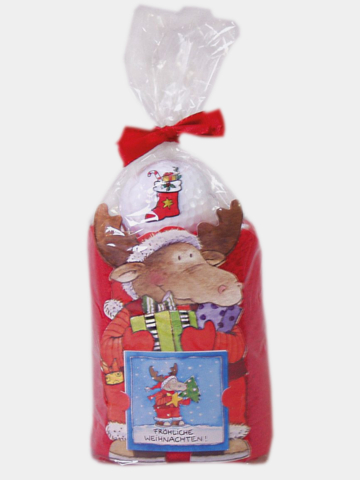 Sportiques Caddytuchrolle Elch rot