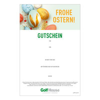 Golf House Gutschein zum Drucken Ostern