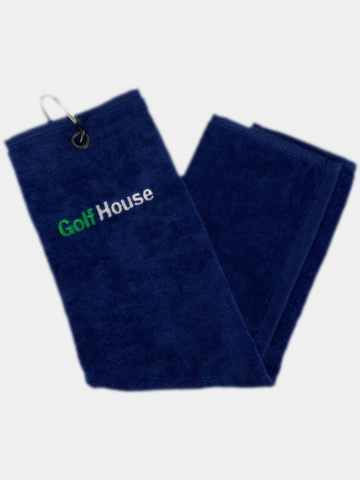 Golf House TriFold Handtuch navy