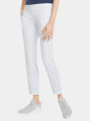 Puma  Dívčí dlouhé kalhoty Pant bílá