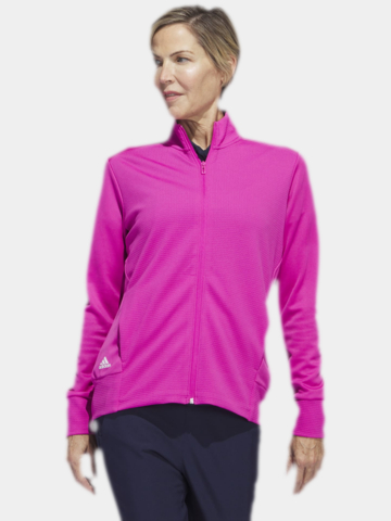 adidas TEXTURED Stretch Jacke pink