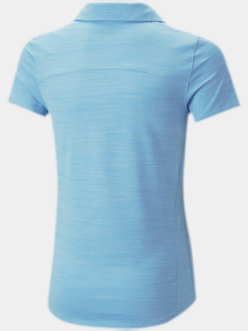Puma Dívčí polokošile s polovičním rukávem Cloudspun Coast světle modrá