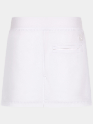 Puma Girls Solid Knit Skort weiß
