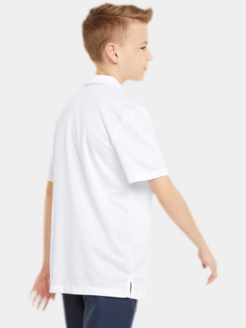 Puma Polokošile Essential s polovičním rukávem bílá