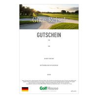 Golf House Gutschein zum Drucken Gute Reise