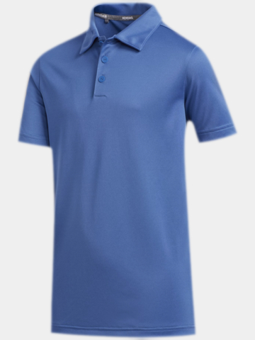 Adidas Chlapecká polokošile THREE STRIPE s polovičním rukávem modrá