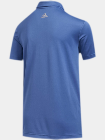 Adidas Chlapecká polokošile THREE STRIPE s polovičním rukávem modrá