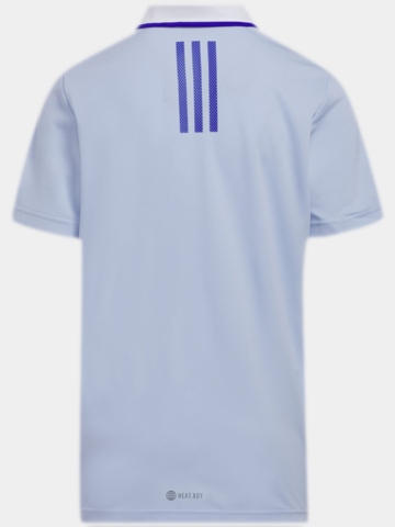 Adidas Chlapecká polokošile HEAT.RDY s polovičním rukávem modrá