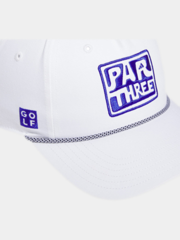 Adidas Kšiltovka pro mládež PAR THREE bílá