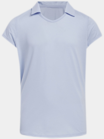 Adidas Dívčí polokošile SLD s polovičním rukávem světle modrá