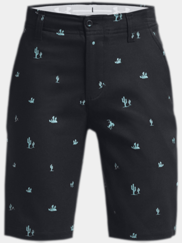 Under Armour Chlapecké golfové kraťasy s potiskem černá
