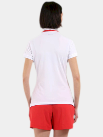 Chervo AQUAMARINE Halbarm Polo weiß