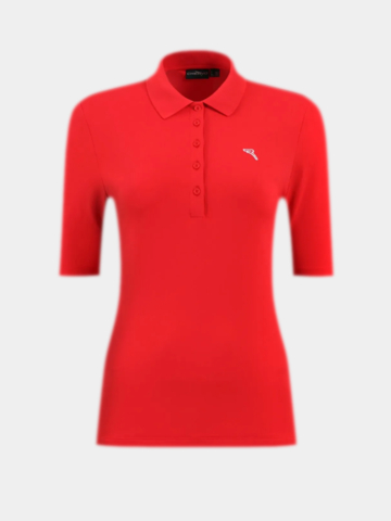 Chervo APPEAL1 Halbarm Polo rot