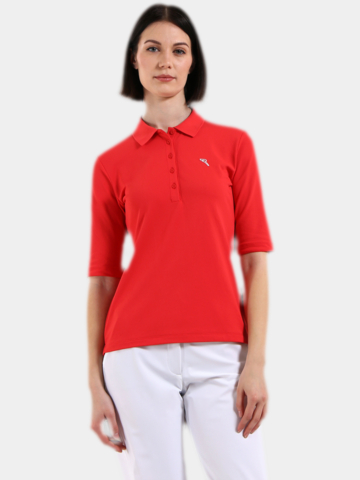 Chervo APPEAL1 Halbarm Polo rot