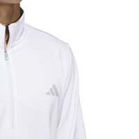 adidas Elevated Quarter-Zip Pullover Stretch Midlayer weiß