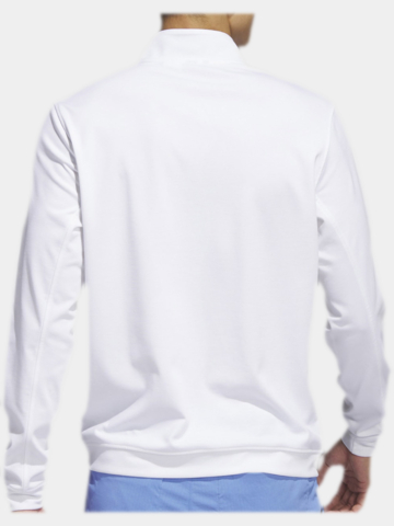 adidas Elevated Quarter-Zip Pullover Stretch Midlayer weiß