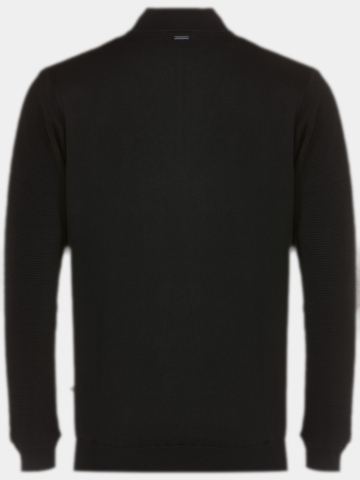 Ping  Croy Windstopp Strick schwarz