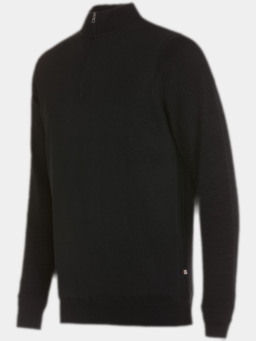 Ping  Croy Windstopp Strick schwarz