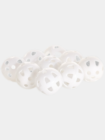 Golf House Lochbälle weiß