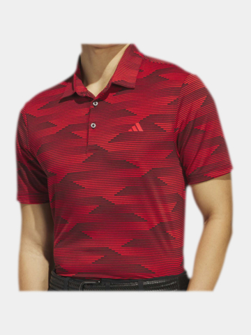 adidas ULT Halbarm Polo bordeaux