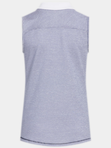 Adidas Dívčí polokošile SL bez rukávů námořnická modrá