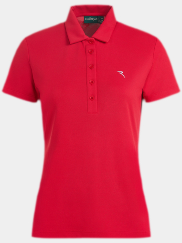 Chervo APPEN Halbarm Polo rot