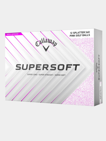 Callaway Supersoft Splatter pink