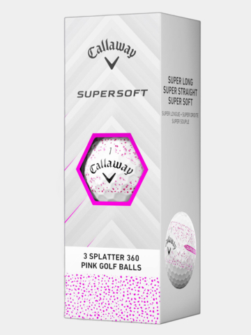 Callaway Supersoft Splatter pink