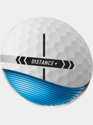 TaylorMade Distance+ weiß