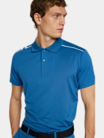 J.Lindeberg  Lionel half-sleeved polo navy