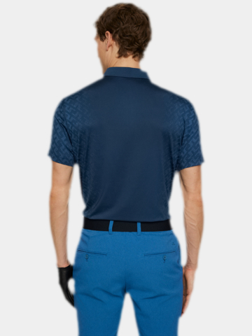 J.Lindeberg  Kalle Halbarm Polo navy