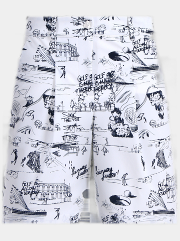 Chervo GOVER Bermuda Hose weiß