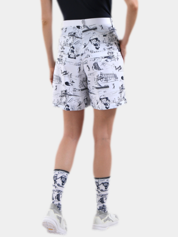 Chervo GOVER Bermuda Hose weiß