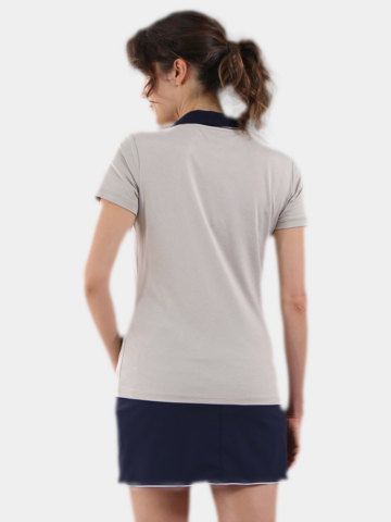 Chervo AMBROSE Halbarm Polo beige