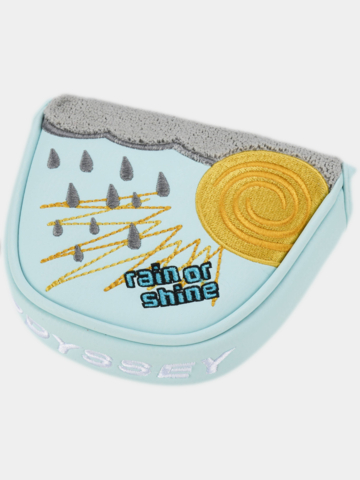 Odyssey Rain or shine Mallet Headcover blau