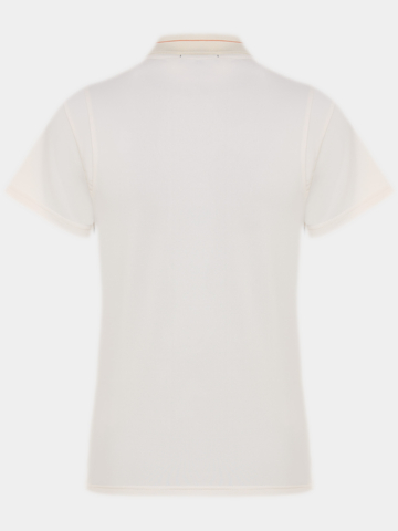 Malbon Malbon PALOMA Halbarm Polo ecru