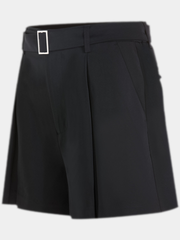 Malbon AMARA PLEATED SHORTS Bermuda Hose schwarz