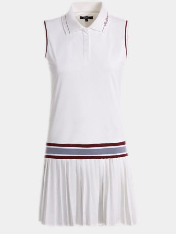 Malbon BELLA DRESS ohne Arm Kleid ecru