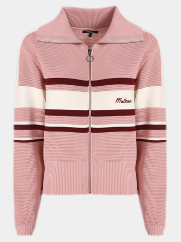 Malbon SIMONA ZIP UP JACKET Jacke Sweatshirt rosa
