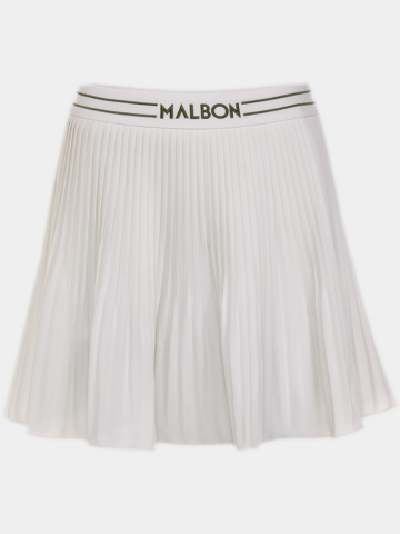 Malbon VALENTINA PLEATED SKIRT kurz Skort ecru