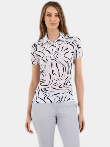 Chervo ALLPRINT Halbarm Polo fancy