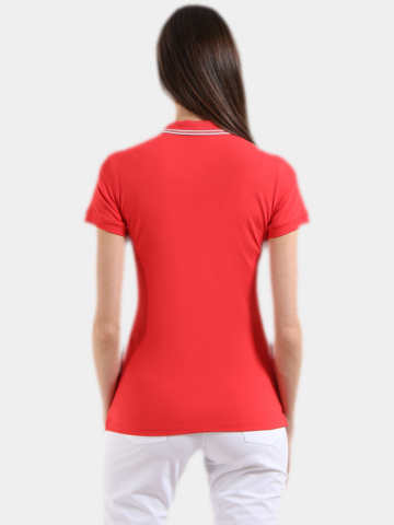 Chervo ALTALENA Halbarm Polo rot