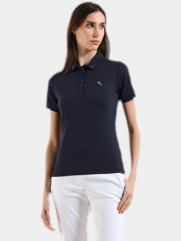 Chervo ANTRACITE Halbarm Polo navy