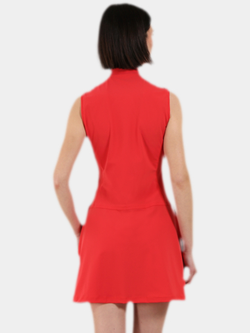 Chervo JOELE ohne Arm Kleid rot