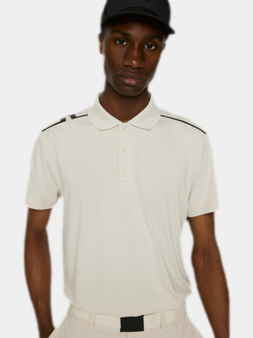 J.Lindeberg  Lionel Halbarm Polo beige